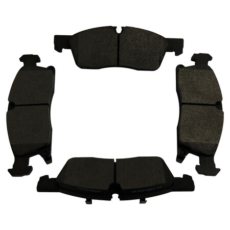 Crown Automotive Brake Pad Set Front, #68052370Aa 68052370AA